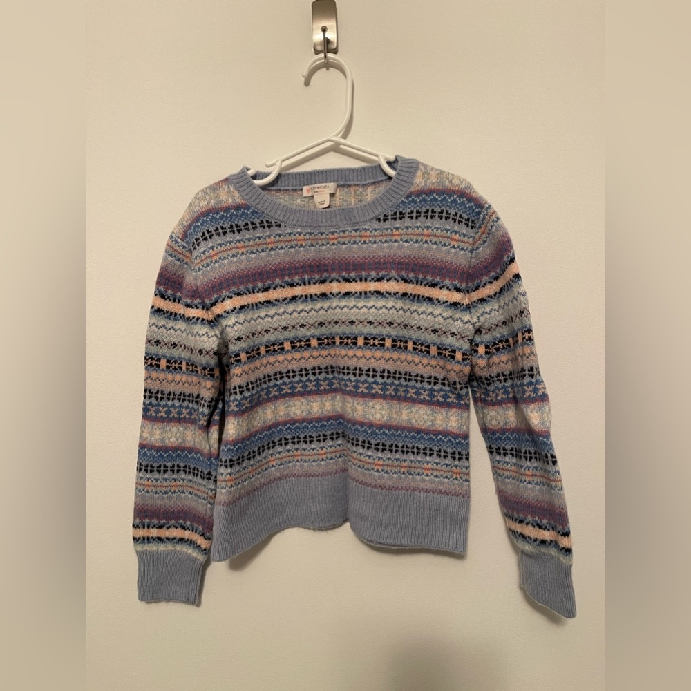 Crewcuts (jcrew) girls size 6 faire isle sweater
